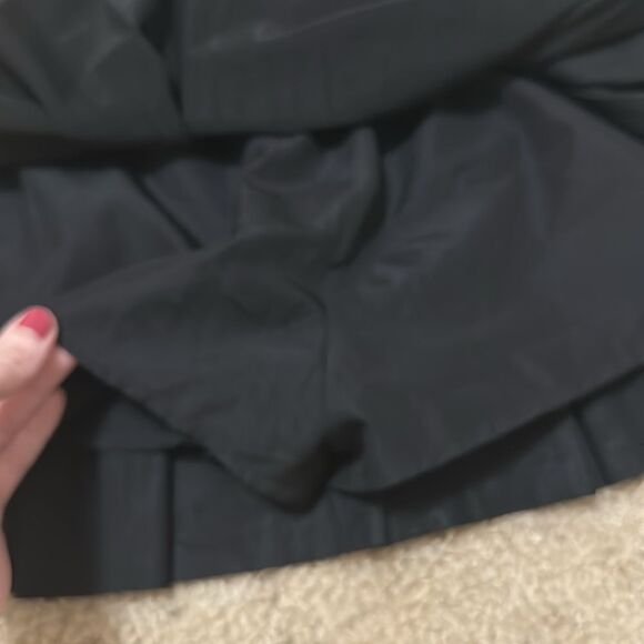 NWT Zara FAUX LEATHER PLEATED MINI SKIRT BLACK - Picture 2 of 7